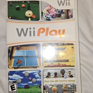 Nintendo Wii Play Game Case - White and Orange
